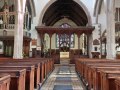 Inside East Bergholt church.