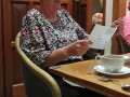 Birthday card from the group, Marks Tey hotel.