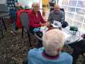 08/11/23.  Enjoying lunch at Englefield after walk.