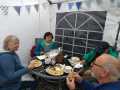 08/11/23.  Enjoying lunch at Englefield after walk.