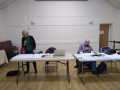 22/10/23. Quizmasters team at Fish & Chip quiz evening at Pangbourne Village Hall.