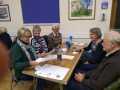 22/10/23. Team "French Fries" at  Fish & Chip  quiz evening at Pangbourne Village Hall.