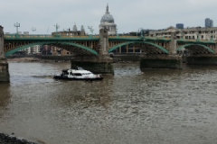 The Thames with St Paul's in the background