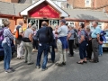 Briefing on city walk, Canterbury Walking w/end Oct 2018.