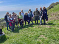 A happy group of walkers.