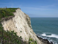 View along the coastal path on the way to Ventnor.