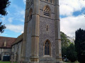 18/09/22. Hambledon Church where  we had tea & cakes that be seen bottom Right