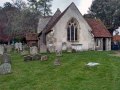 30/10/22. St Mary's church in Turville, used in Vicar of Dibley.