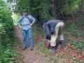 13/09/22. Repacking a rucksack on Hurley walk.