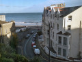 View from the hotel towards the promenade. IOM Walking Holiday, 10/22.