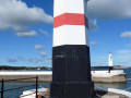 Ramsey harbour lighthouse. IoM. Sept/Oct 2022.