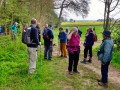 21/04/21.Pangbourne  walk - stop for a snack.