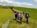 21/04/21. Descending to Tidmarsh from Pangbourne College.