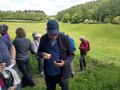 17/05/23. Having a break on walk around Woodcote.