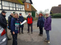 16/03/22. Yattendon. Briefing by Walk Leader.