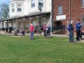 20/04/22. Halfway break at Marlow before Thames Path back to Hurley.