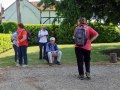 10/06/23. Ipsden, outside the church.