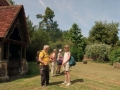 24/6/18. N Stoke to Wallingford. 5.5 miles. Newnham Murren Church.