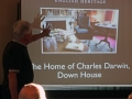 Peter introducing us to Down House