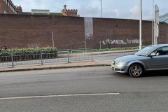 Caversham Community Cafe Walk 21.01.25. Banksy artwork