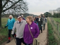 12/12/18. Christmas Lunch walk  around Caversham Heath Golf Club.