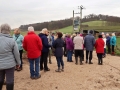 12/12/18.Christmas Lunch walk  around Caversham Heath Golf Club.